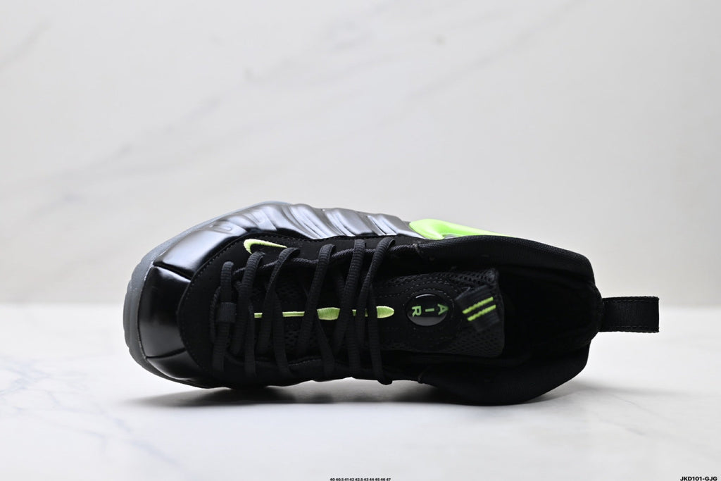 Nike Air Foamposite One Penny Hardaway Sneakers in Black Volt - product image from the listing.