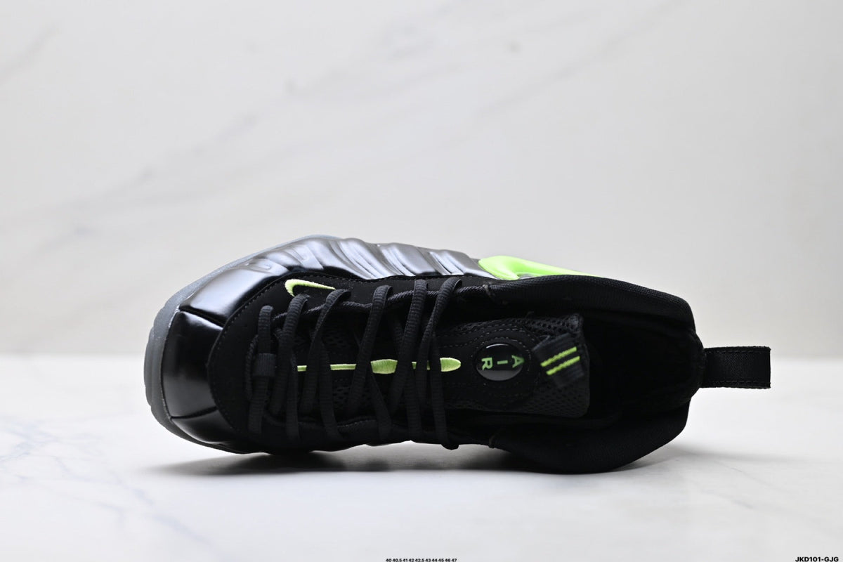 Nike Air Foamposite One Penny Hardaway Sneakers in Black Volt - product image from the listing.