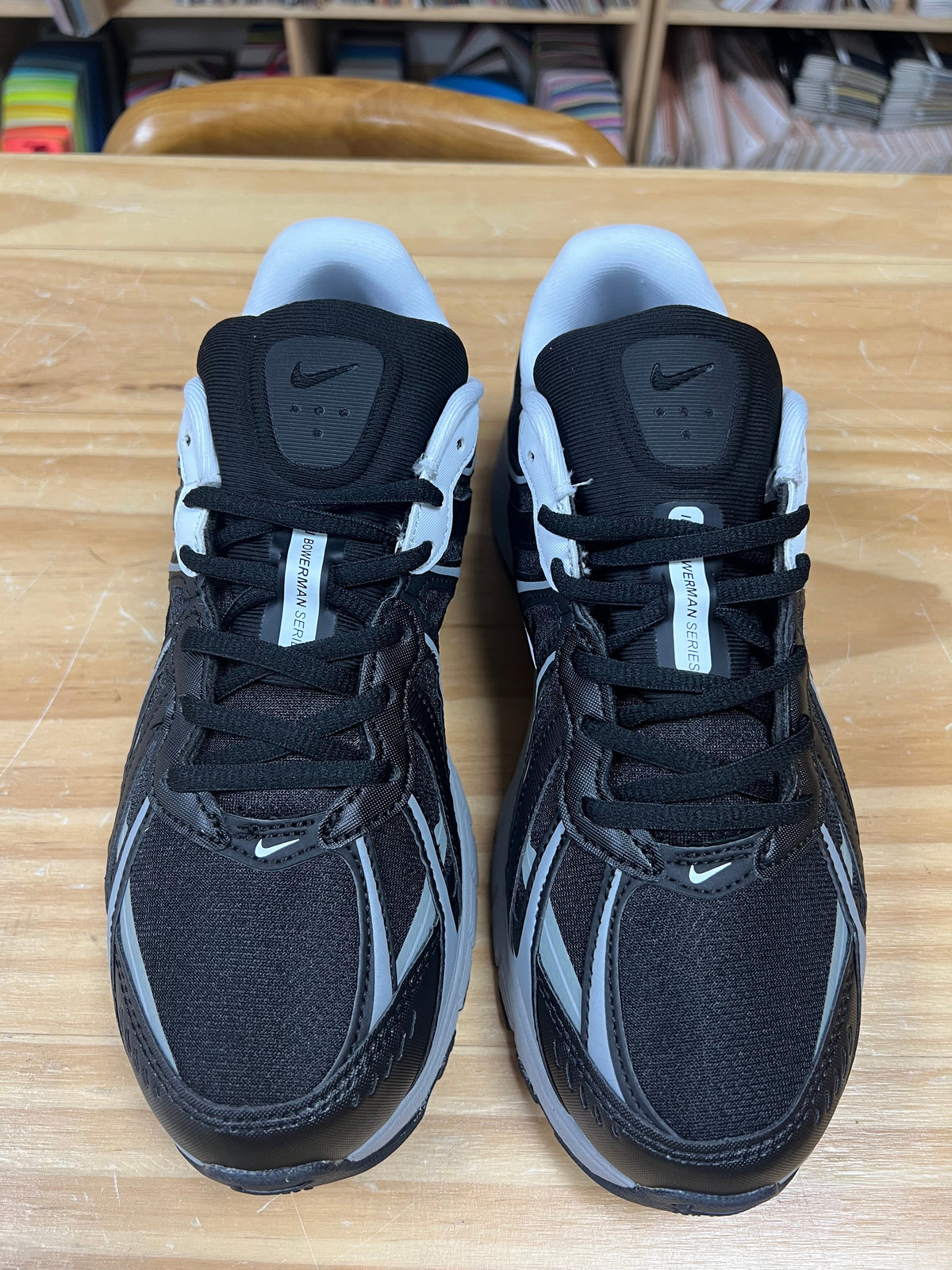 Nike P-6000 Sneakers in Black and Light Blue IZ4751-103 - product image from the listing.