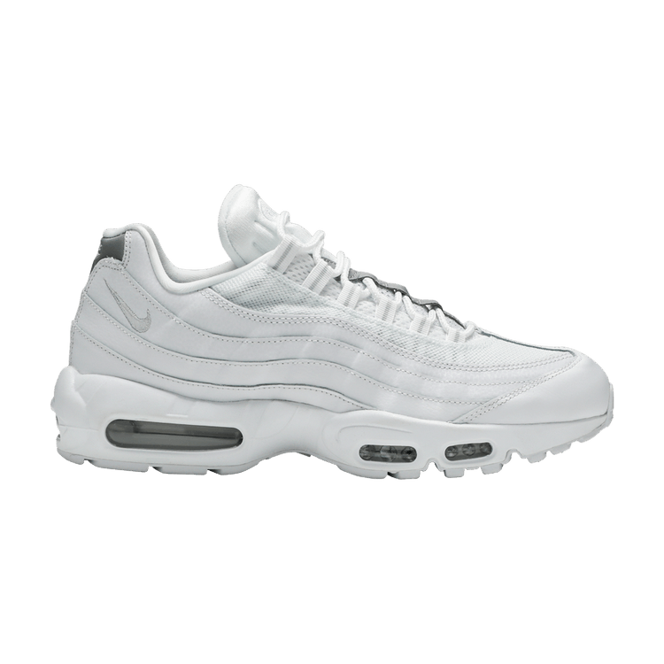 Nike Air Max 95 in White Pure Platinum - product image from the listing.