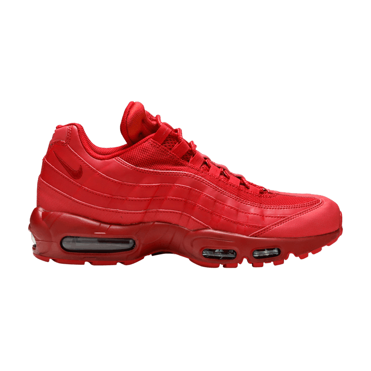 Nike Air Max 95 Triple in Red - product image from the listing.