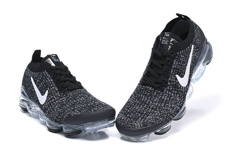 Nike Air VaporMax Flyknit Sneakers in Black White AJ6900-212 - product image from the listing.
