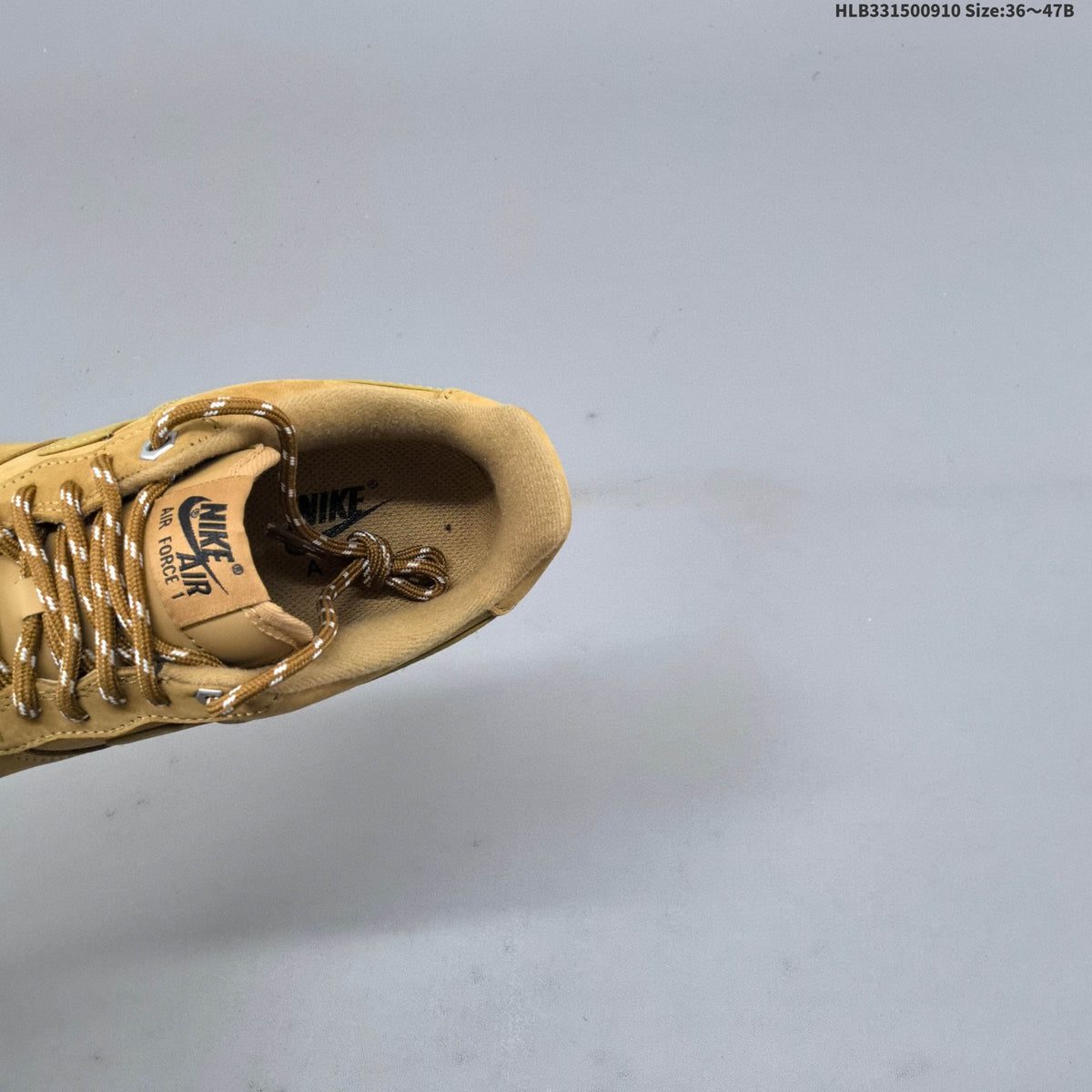 Nike Air Force 1 Low Wheat Trainers CJ9179-200 - product image from the listing.