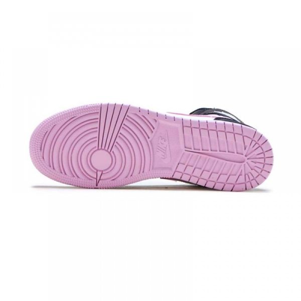 "WHITE LIGHT ARCTIC PINK" AIR JORDAN 1 MID GS - product image from the listing.