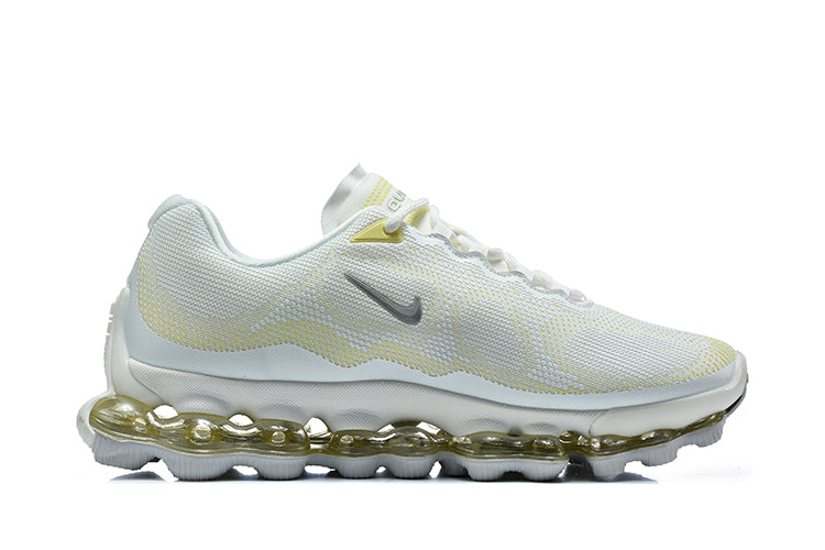Nike Air Max Scorpion Sneakers in White and Pale Yellow - product image from the listing.