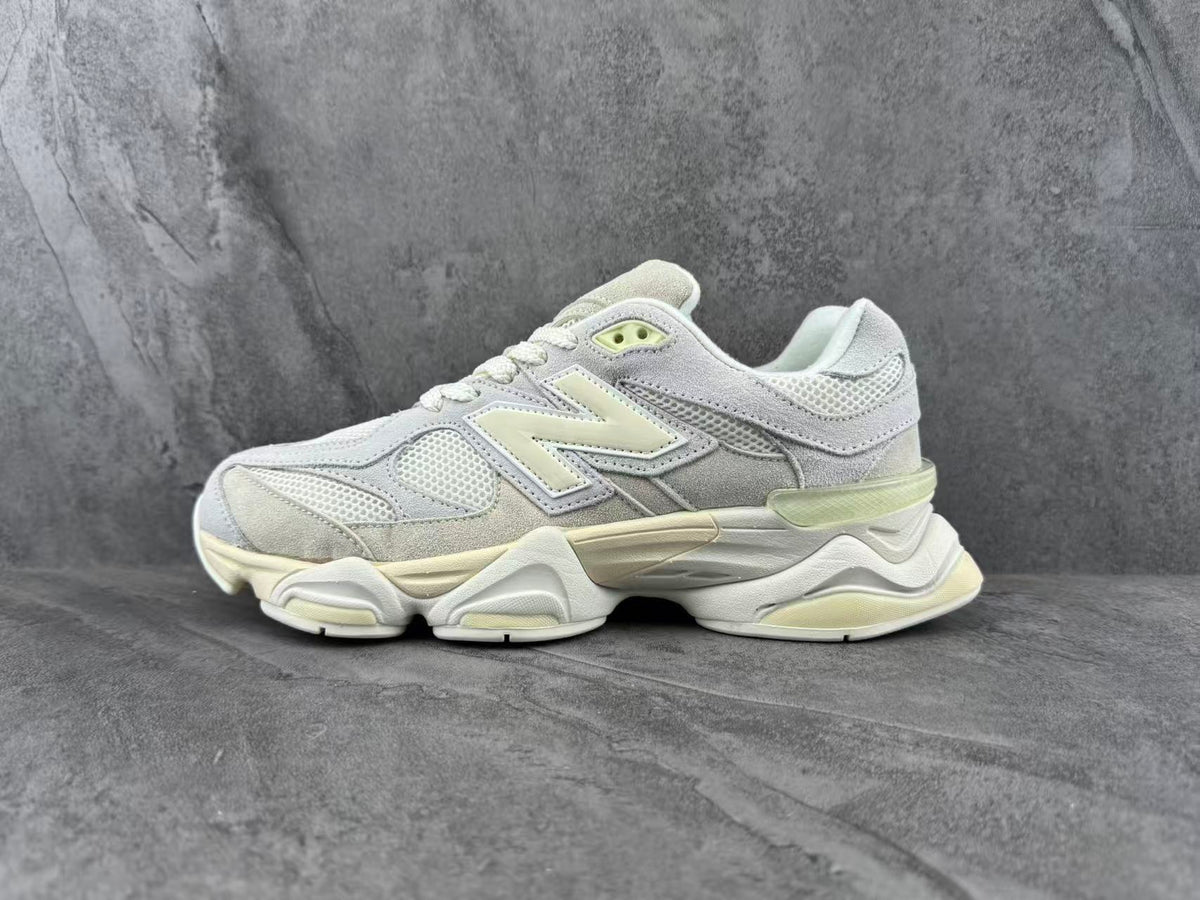 Gray and Cream New Balance 9060 U9060ERB Sneakers - product image from the listing.