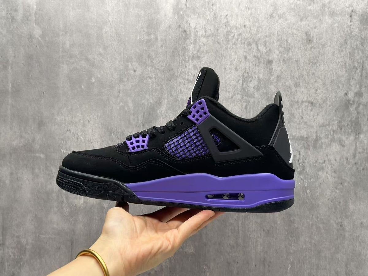 "Thunder" Air Jordan 4 Retro Purple - product image from the listing.