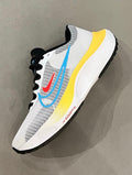 Nike Zoom Fly 5 Running Shoes in White Yellow Blue DM8974-002 - product image from the listing.