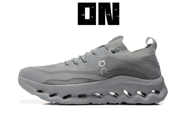 On Cloudtilt Sneakers in Grey Knit - product image from the listing.