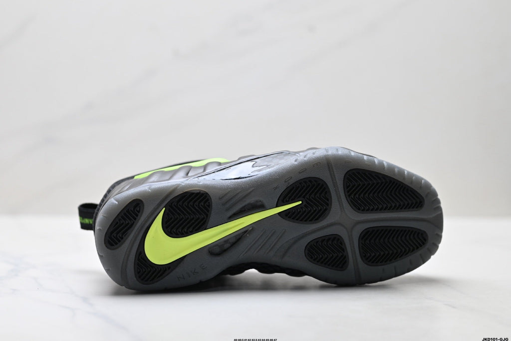Nike Air Foamposite One Penny Hardaway Sneakers in Black Volt - product image from the listing.