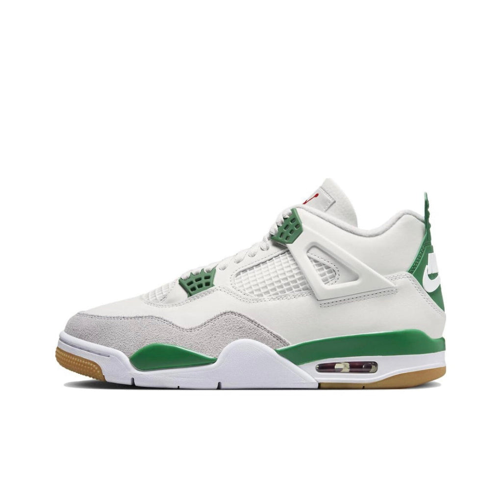 Nike SB x Air Jordan 4 Pine Sneakers in Green DR5415-103 - product image from the listing.