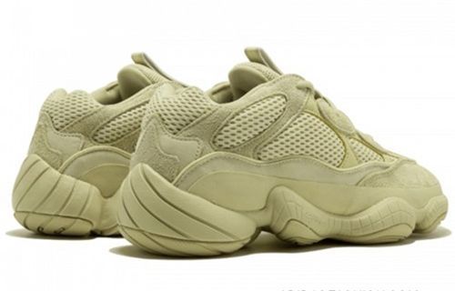 Adidas Yeezy 500 Sneakers in Desert Rat in Beige - product image from the listing.