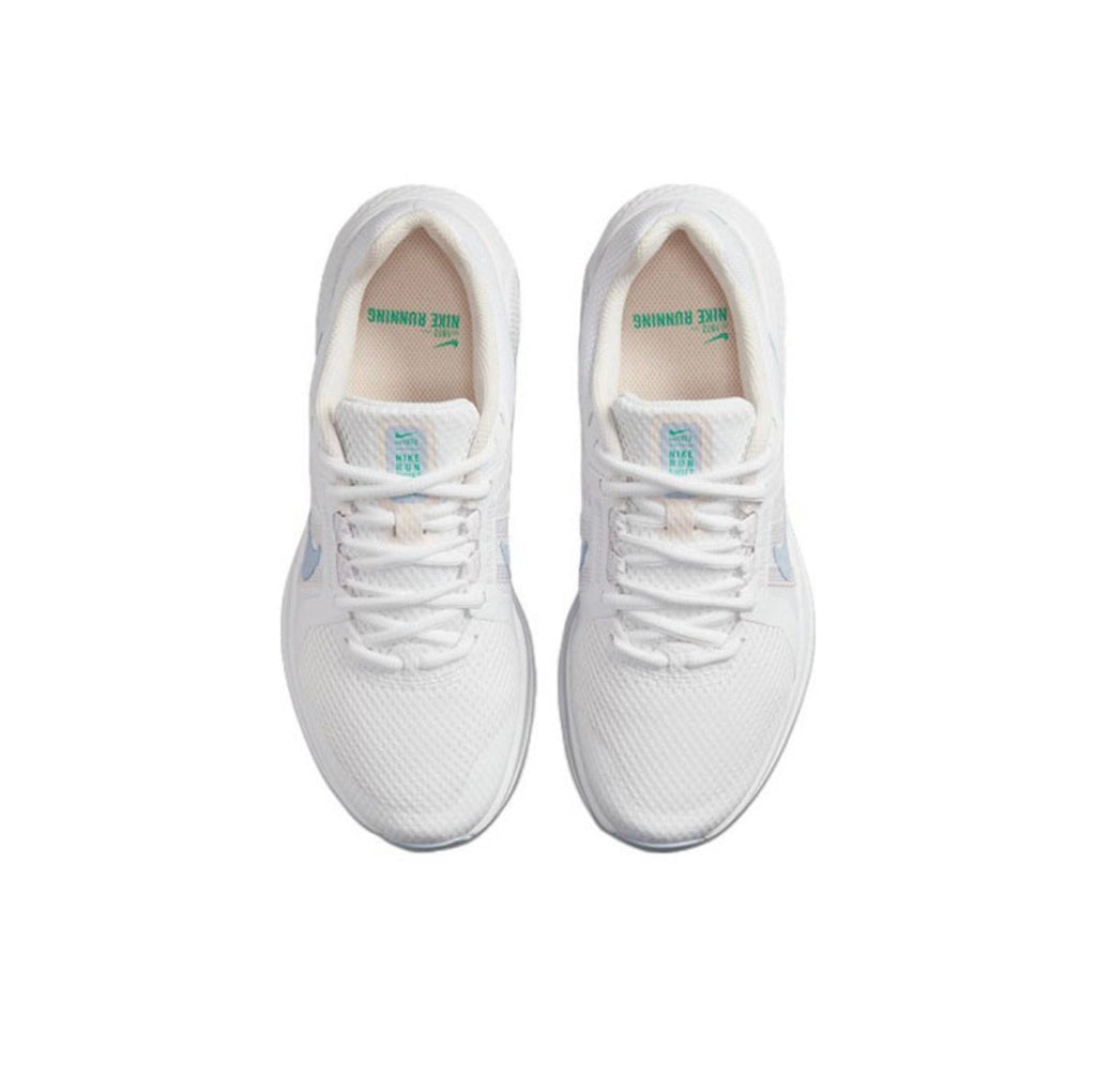 Nike Run Swift 2 Shoes for Running, White and Blue, CU3528-104 - product image from the listing.
