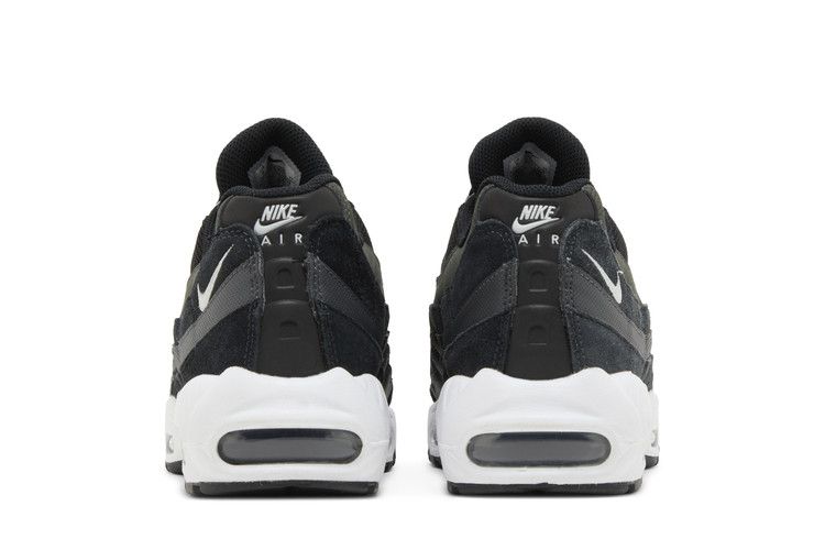 Nike Air Max 95 Black Anthracite in Pure Platinum - product image from the listing.