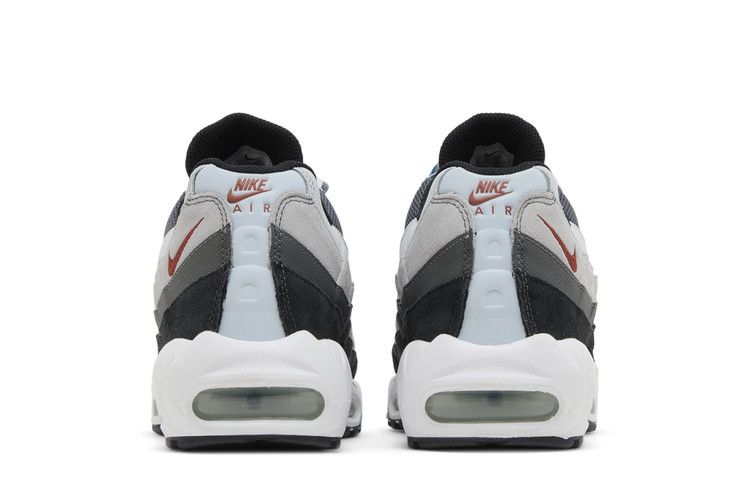 Nike Air Max 95 Wolf Grey Rugged in Orange - product image from the listing.