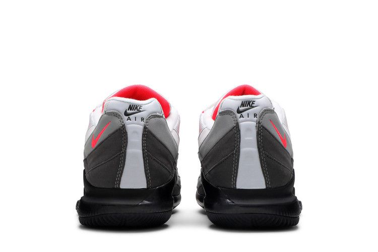 Nike Court Zoom Vapor X Air Max 95 Solar in Red - product image from the listing.