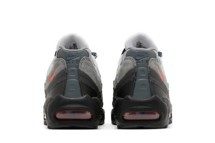 Nike Air Max 95 Track in Red Smoke Grey - product image from the listing.