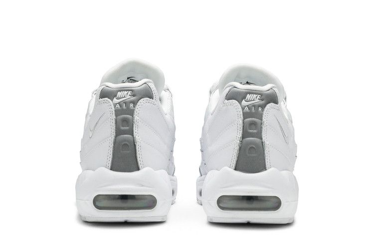 Nike Air Max 95 in White Pure Platinum - product image from the listing.