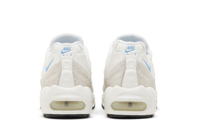 Women's Nike Air Max 95 Summit White University Blue - product image from the listing.