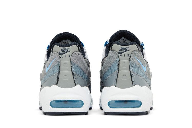 Cool Grey University Blue Dark Obsidian - Nike Air Max 95 - product image from the listing.