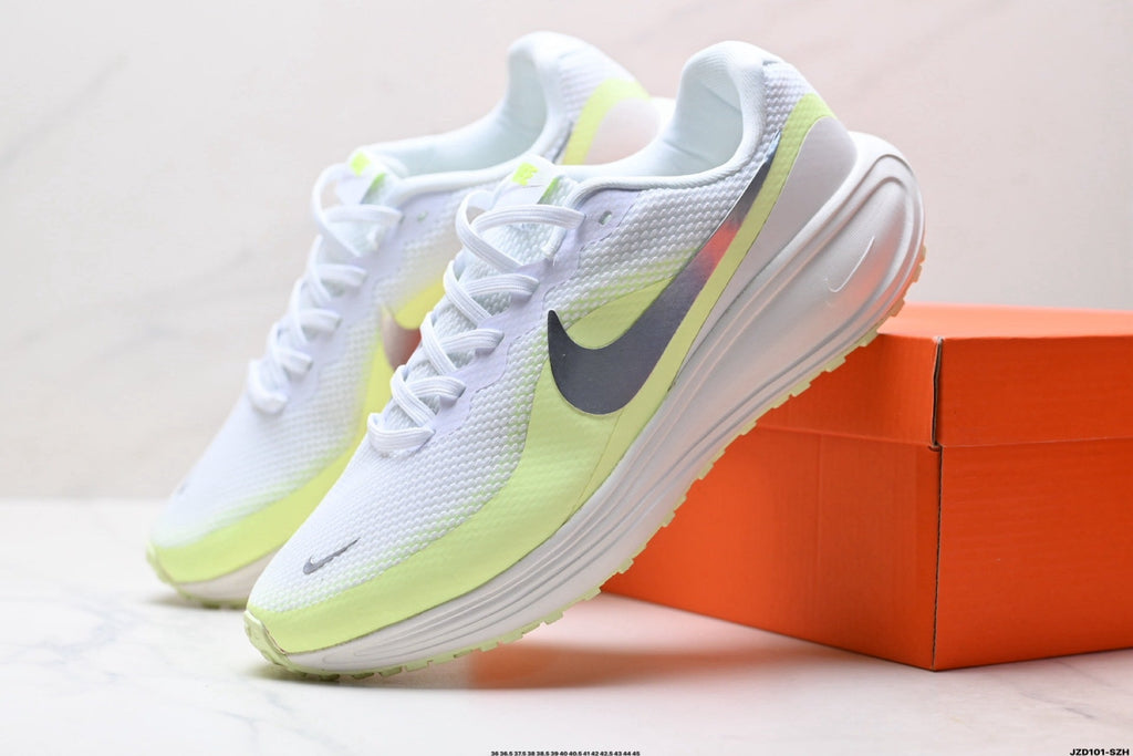 Nike Revolution 8 Running Shoes in White Volt - product image from the listing.