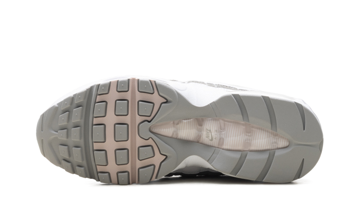 Women's Air Max 95 OG "Big Bubble White Pearl Grey" IB6396 102 - product image from the listing.