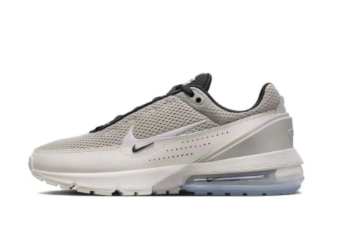 Light Grey and White Nike Air Max Sneaker - product image from the listing.
