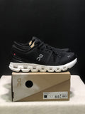 On Cloud X 4 Sneakers in Black and White - product image from the listing.