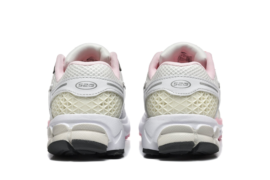 Nike Vomero 5 Sneakers in White Silver Pink - product image from the listing.