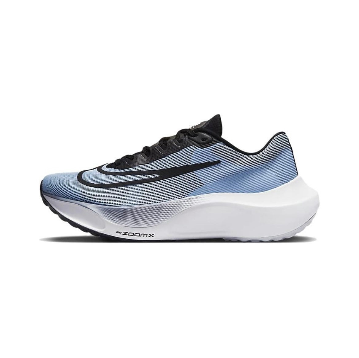 Nike Zoom Fly 5 Running Shoes in Blue Black DM8968-401 - product image from the listing.