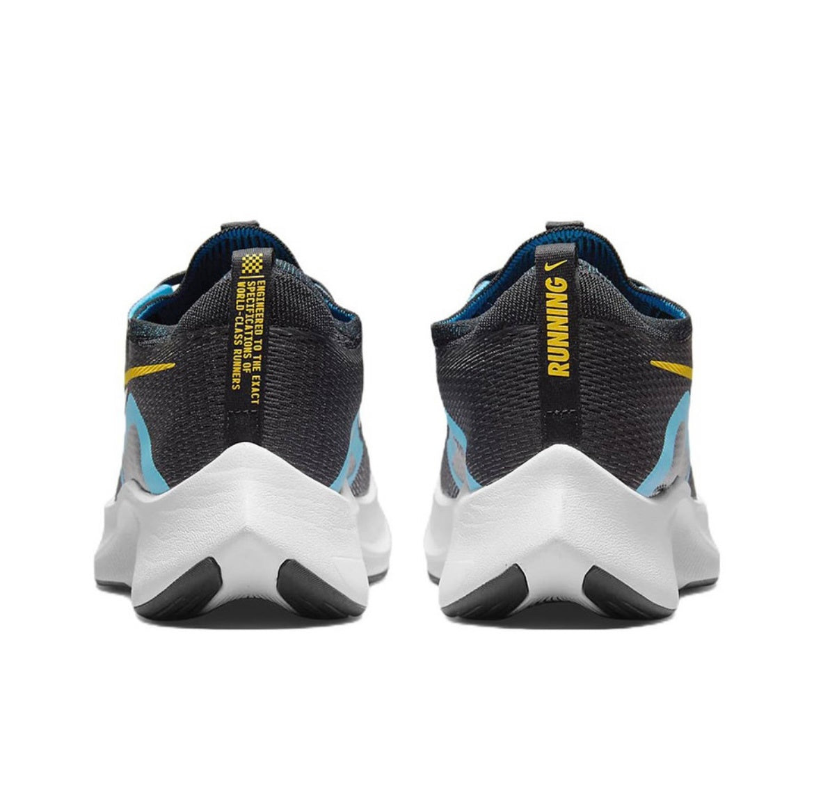 Nike Zoom Fly 4 Running Shoes in Black Blue CT2392-003 - product image from the listing.