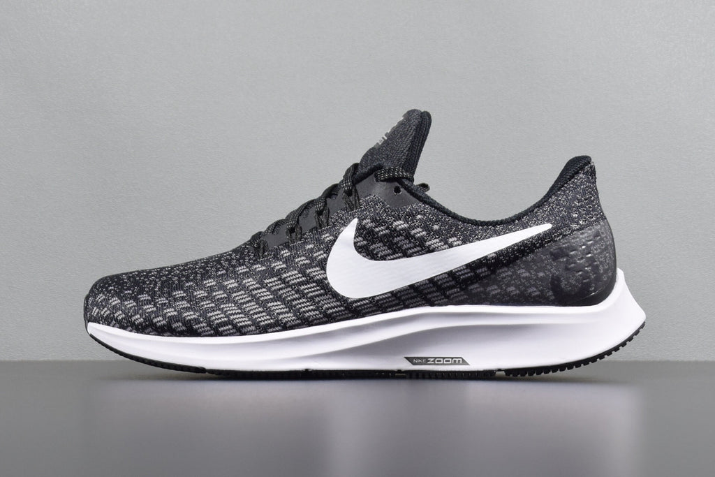 Nike Air Zoom Pegasus 35 Running Shoes in Black White 942851-001 - product image from the listing.