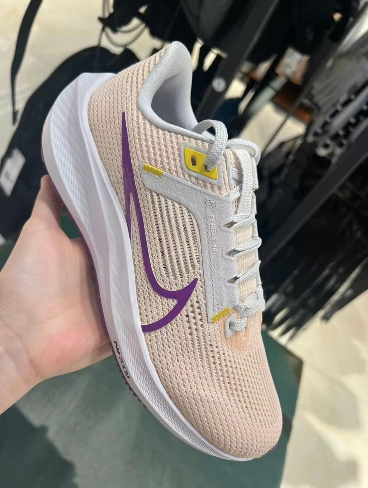 Nike Air Zoom Pegasus 40 Shoes for Running DV3854-800 - product image from the listing.