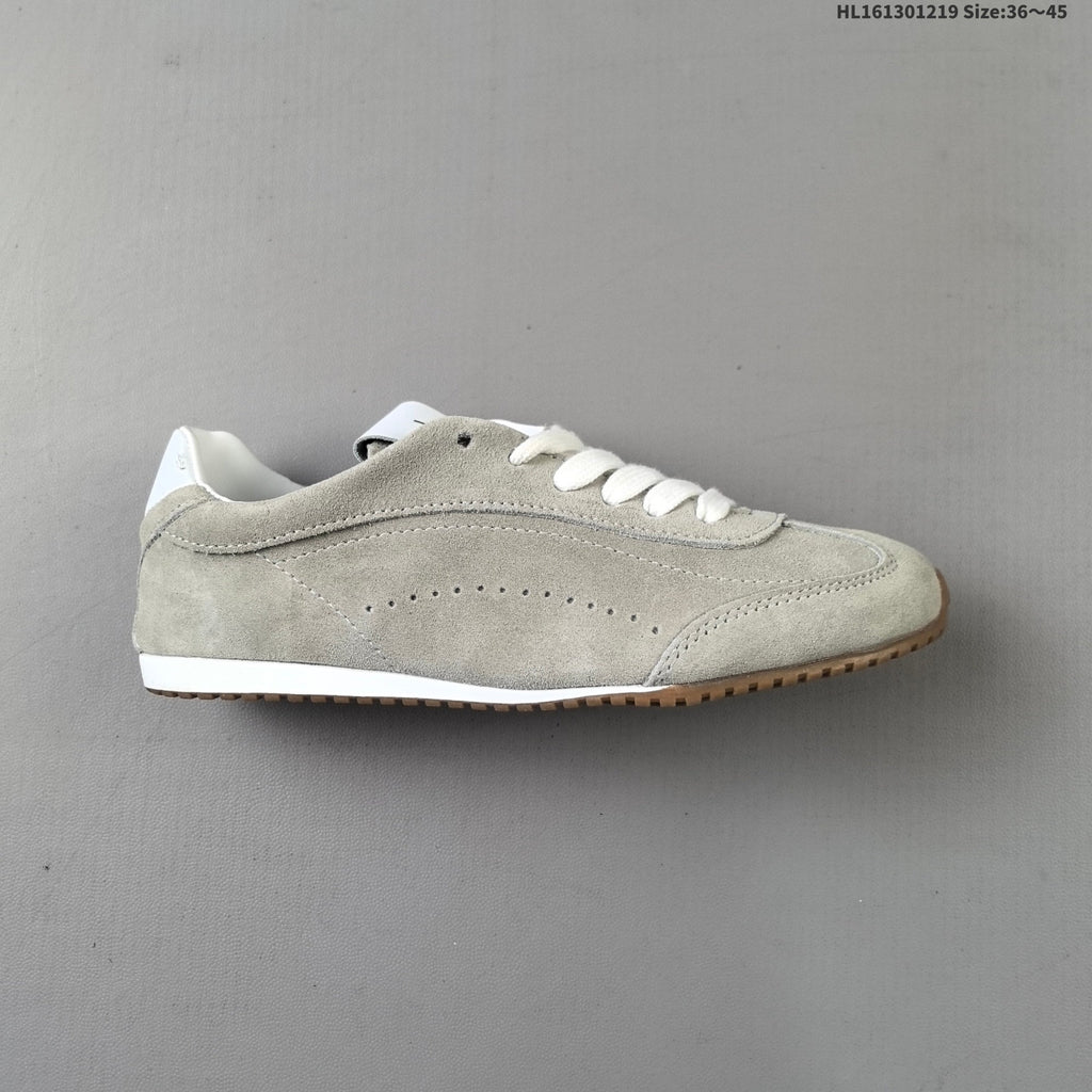 Gray Alo Yoga Sunset Sneaker Low-Top - product image from the listing.