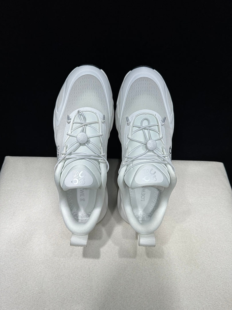 On x LOEWE Cloudventure 3.0 Sneakers in White - product image from the listing.