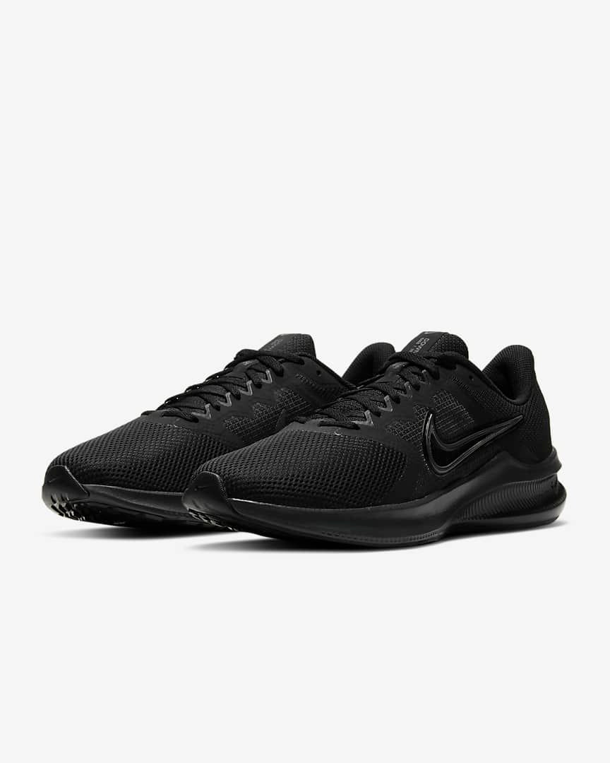 Nike Downshifter 11 Running Shoes in Black CW3411-002 - product image from the listing.