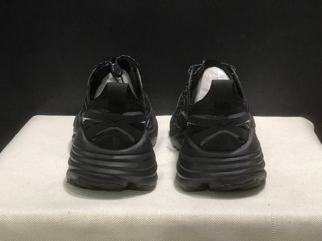 HOKA Stinson One 7 Black Trail Trainers - product image from the listing.