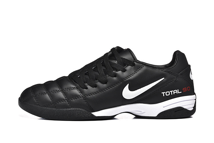 Nike Total 90 Black and White Indoor Soccer Footwear - product image from the listing.