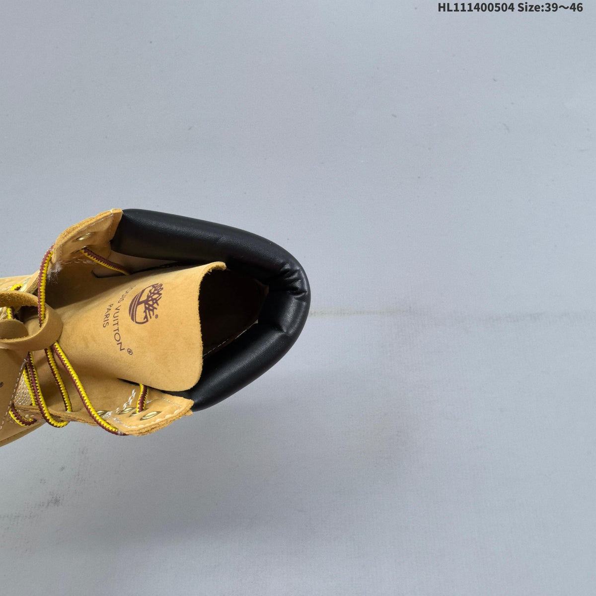 Timberland 6-Inch Style High-Cut Boots, Wheat Monogram - product image from the listing.