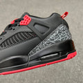 Air Jordan 3.5 Spizike Low in Black Red - product image from the listing.