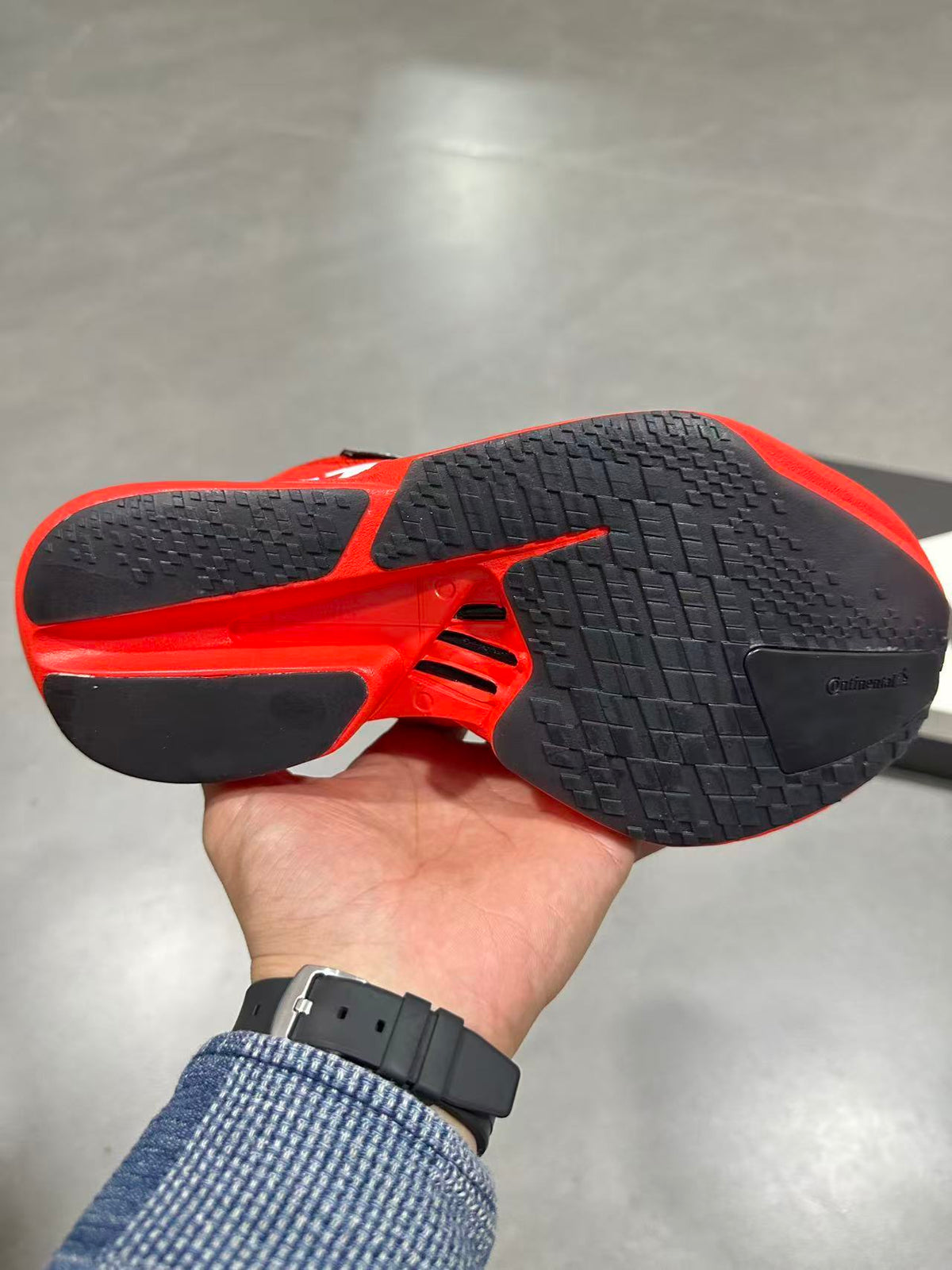 Adidas Adizero Adios Pro 4 Running Shoes in Red White JR6659 - product image from the listing.