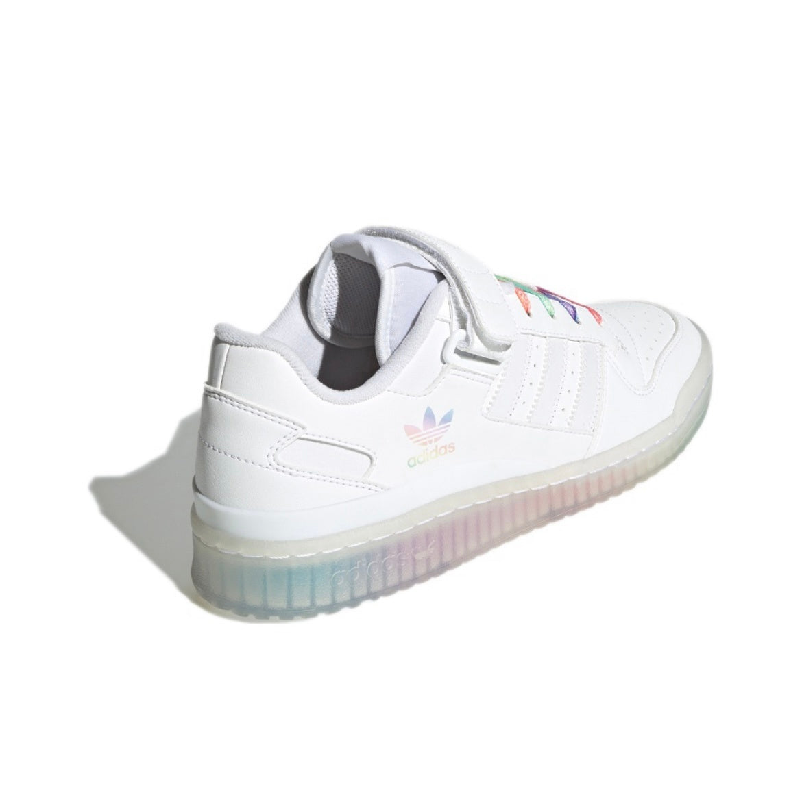 Adidas Originals Forum 84 Low White Rainbow Trainers GX2722 - product image from the listing.
