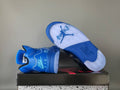 "NY" Air Jordan 5 Retro Arctic Blue - product image from the listing.