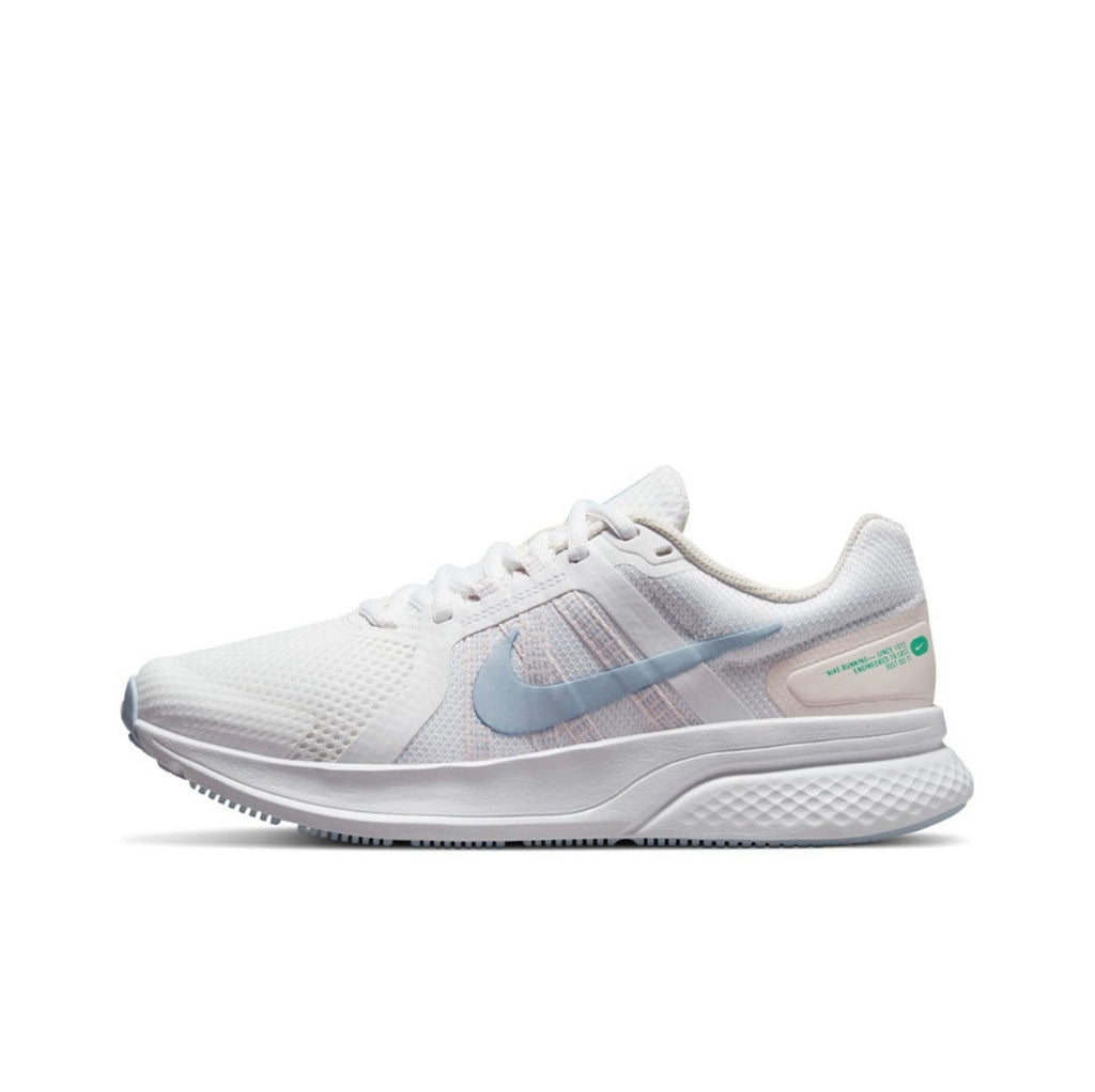 Nike Run Swift 2 Shoes for Running, White and Blue, CU3528-104 - product image from the listing.
