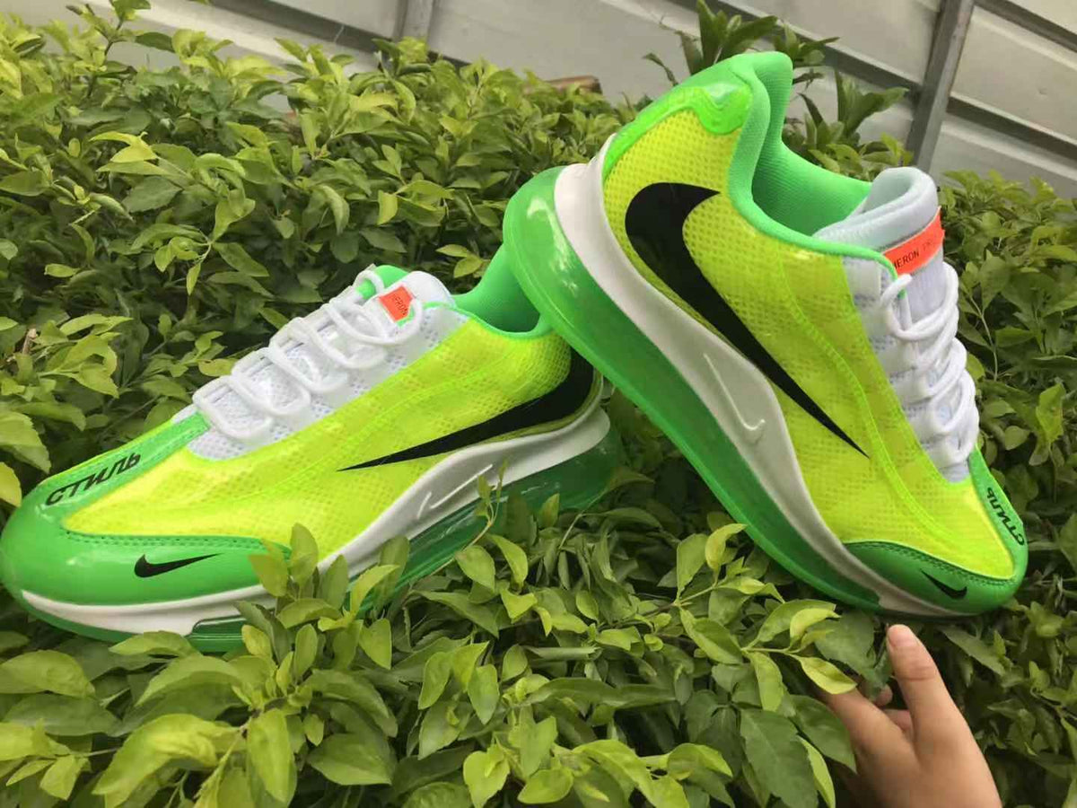 Nike Air Max 720 Heron Preston Sneakers Neon in Green - product image from the listing.