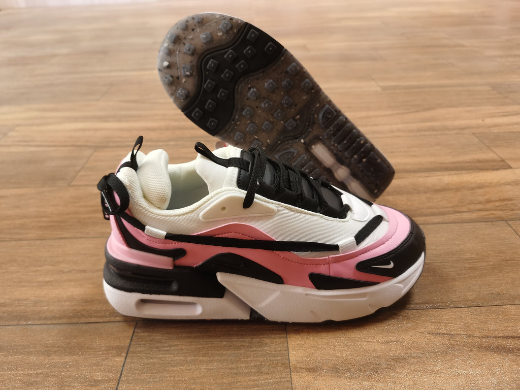 Nike Air Max Furyosa Sneakers in White Pink Black - product image from the listing.