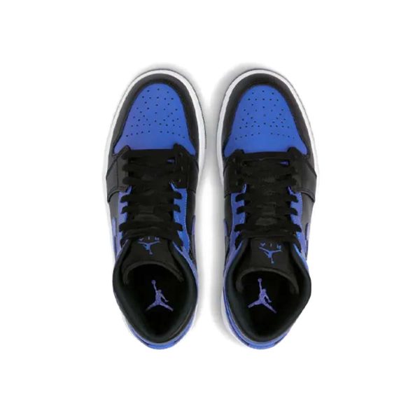 "Hyper Royal" Air Jordan 1 Mid - product image from the listing.