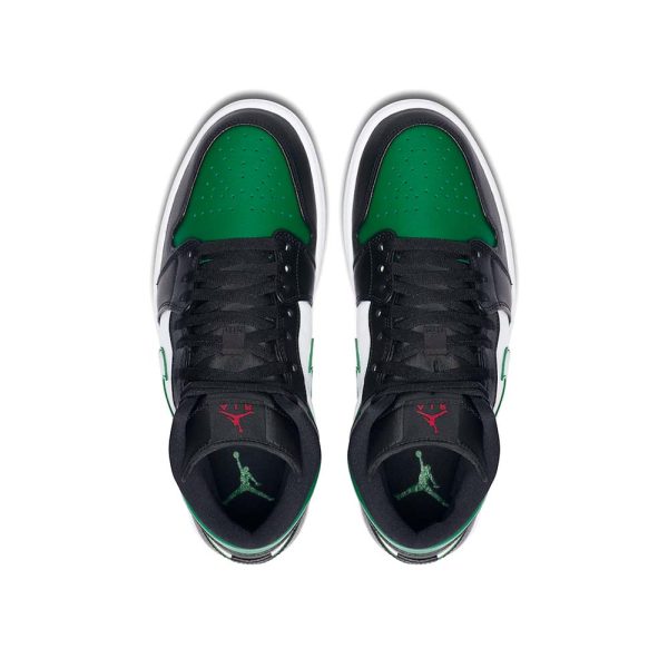 Green Toe - AIR JORDAN 1 MID - product image from the listing.