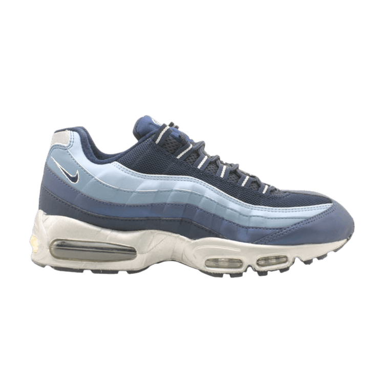 Nike Air Max 95 Obsidian in Metallic Silver - product image from the listing.