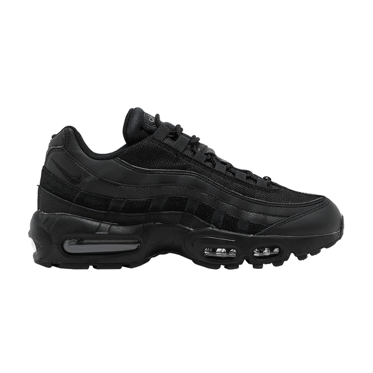 Nike Air Max 95 Essential Triple in Black - product image from the listing.